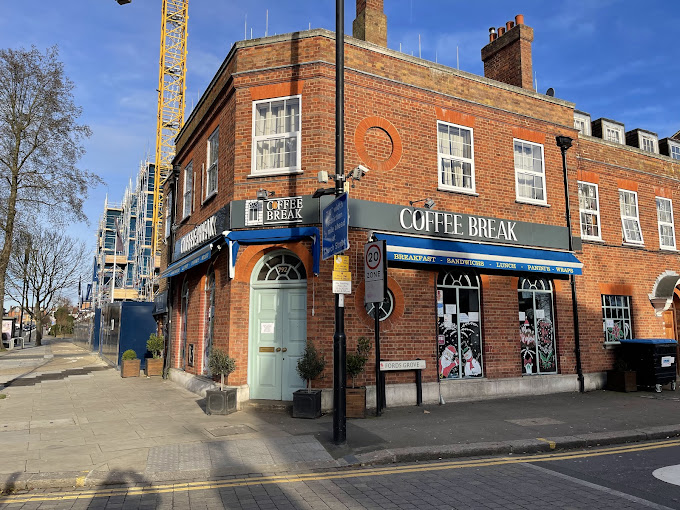 Inside Coffee Break café
